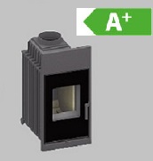 Schmid Change RF mit Nachheizkasten Stahl und Zubehör EEK A+