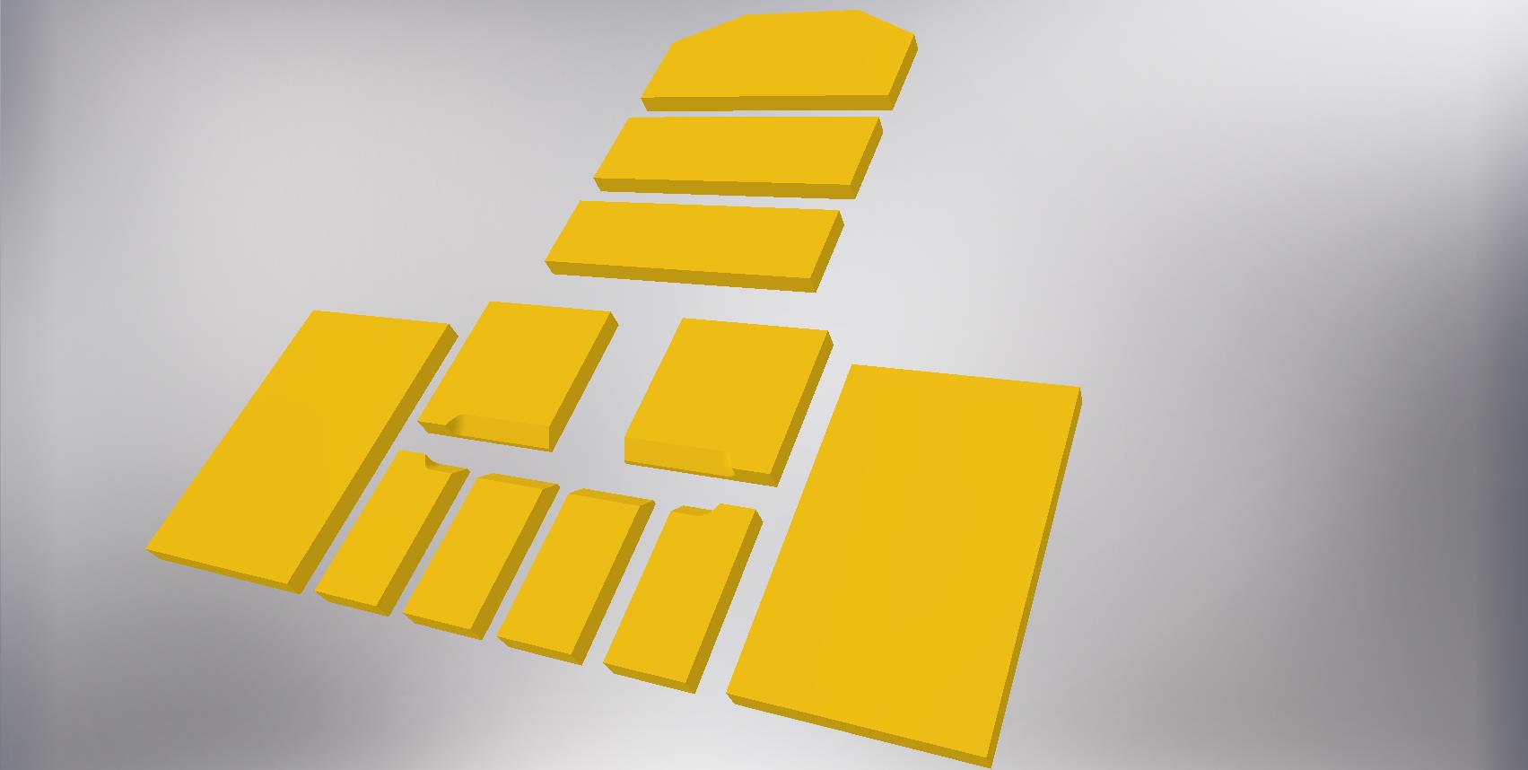 Feuerraumauskleidungen für Wamsler K167 A und B Kamin