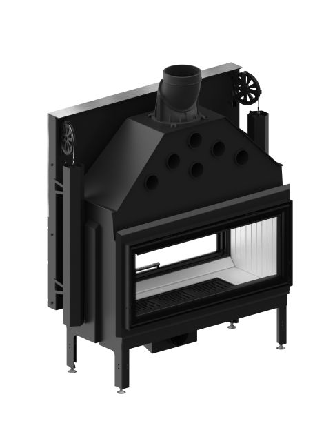 Kamineinsatz KOVI Ardente ARD 105×43 DGS 20 KW - Image 4