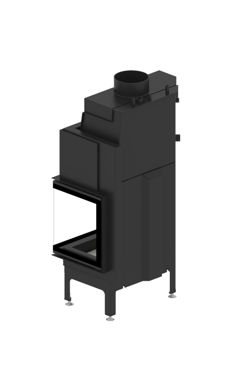 wasserführender Kamineinsatz KOVI ALAQS 68×53. R 19KW - Image 3