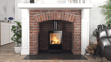 Modern Kamineinsatz KOVI Lynx S 6,5 KW – Bild 3