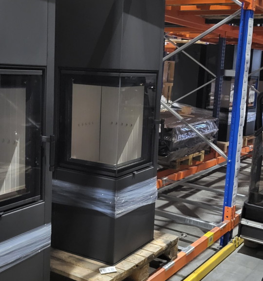 Modern Kamineinsatz KOVI Siga 6,5 KW
