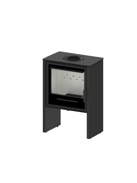 Modern Kamineinsatz KOVI Lupo M Black 11KW - Image 4
