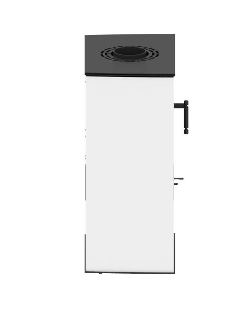 Modern Kamineinsatz KOVI Lupo M White 11KW - Image 3