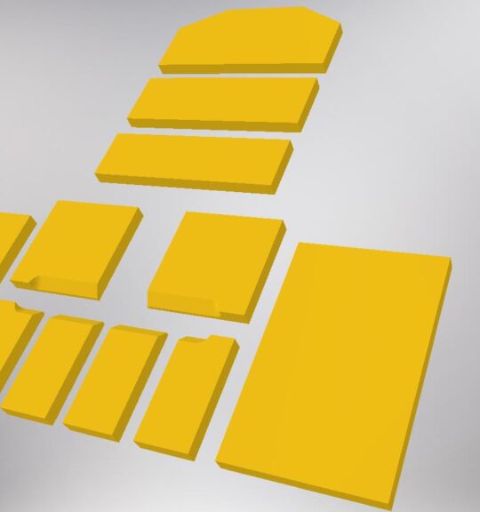 Feuerraumauskleidungen für Wamsler Komet KF 101 Kamin