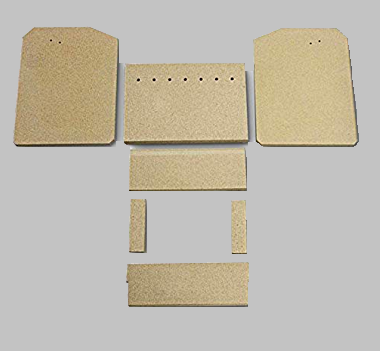 Feuerraumauskleidungen für Gerco Diamant GD 8 Select Kamin