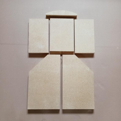 Feuerraumauskleidungen für HARK TIAMO Kamin