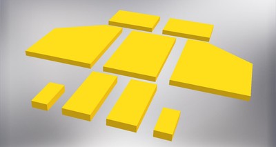 Feuerraumauskleidungen für Justus Bavaria Typ 4634-7 Var B Kamin