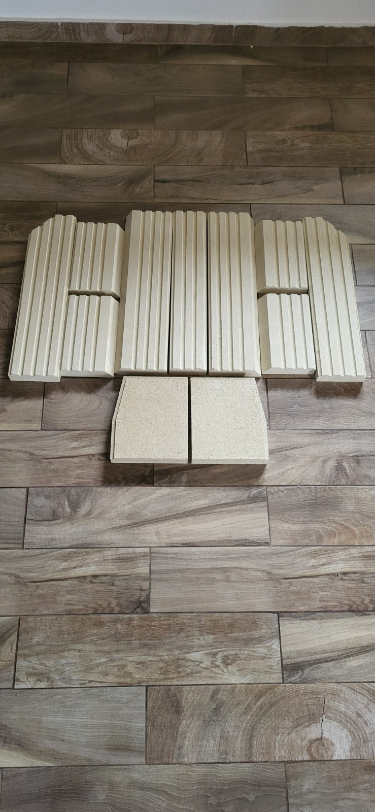 Feuerraumauskleidungen für Leda Lava W Kamin