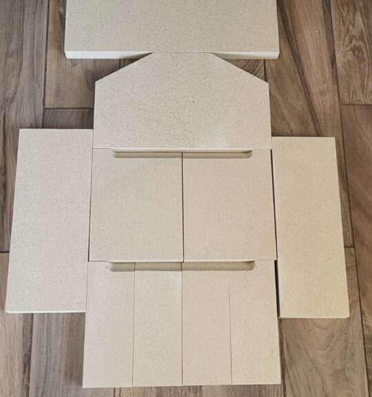 Feuerraumauskleidungen für Wamsler  Flair