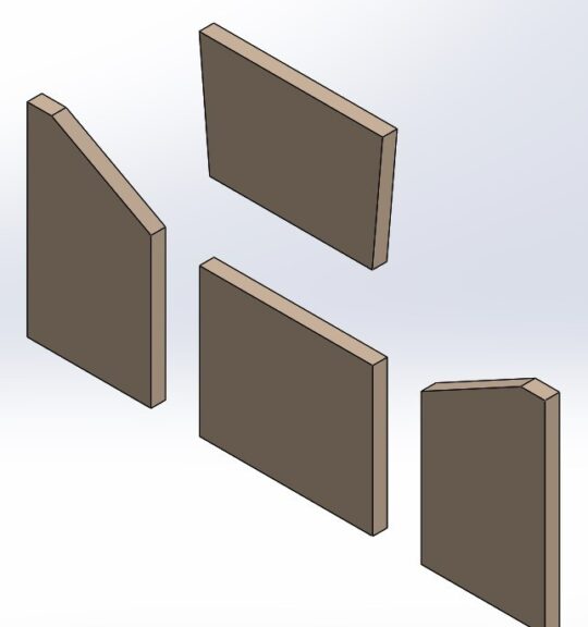 Feuerraumauskleidungen für Drooff Arola Kamin