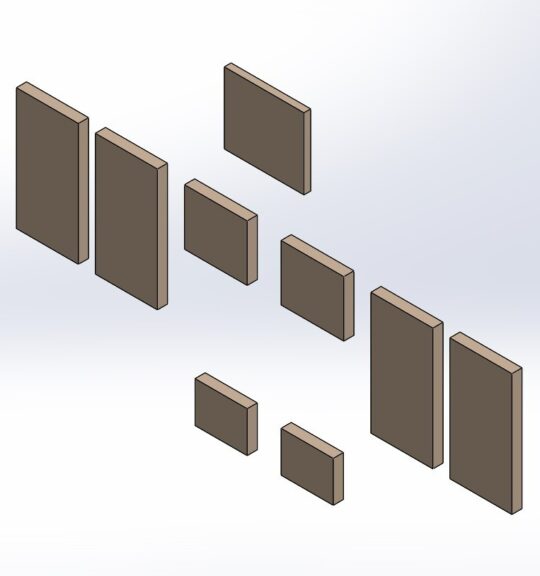 Feuerraumauskleidungen für Fireplace Mexico Kamin